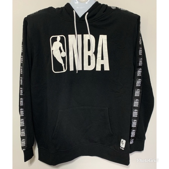 black nba hoodie